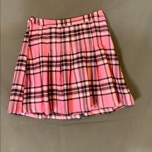 Plaid skirt